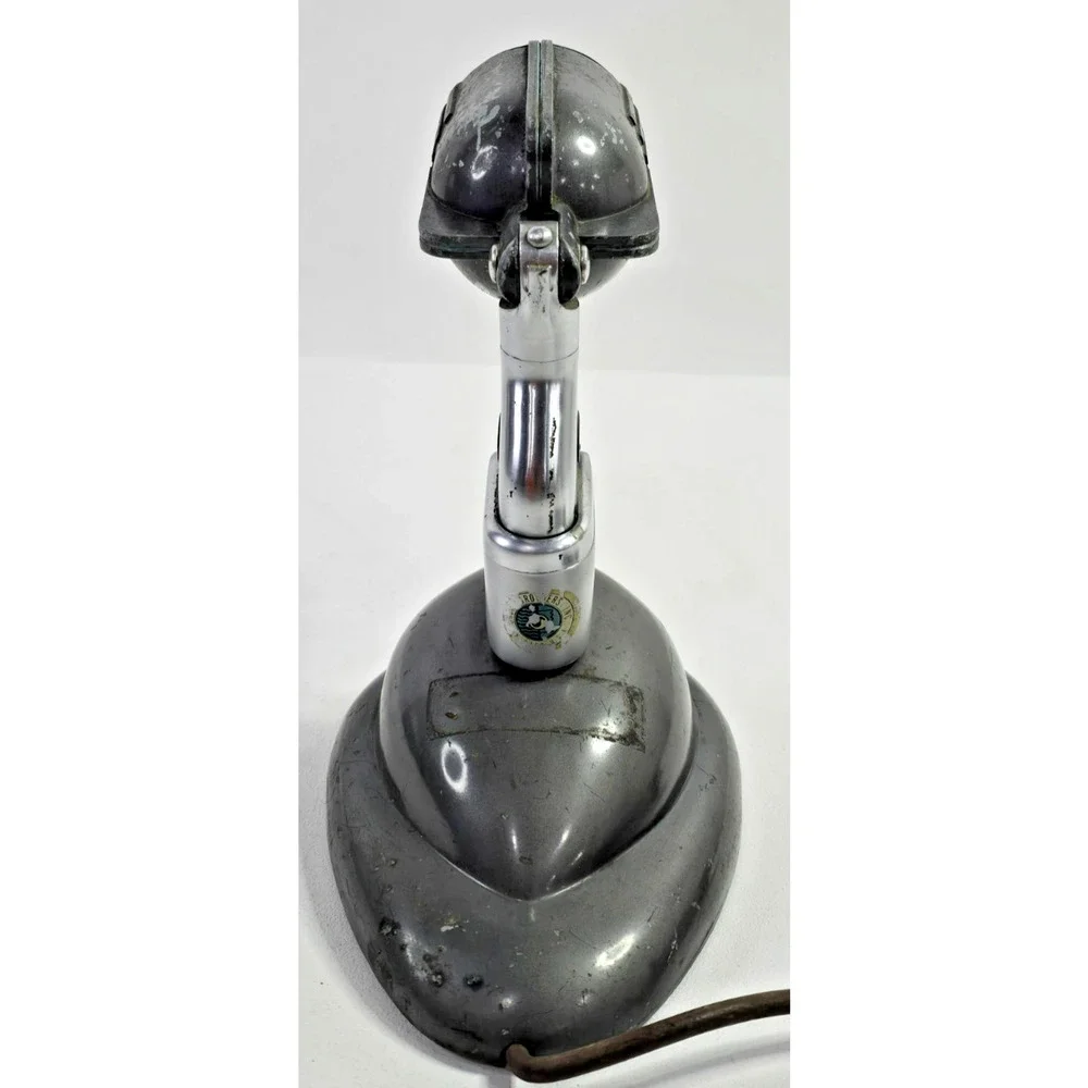Vintage Shure 708A Crystal Microphone w S36 Stand & A85C Switch HAS SOUND